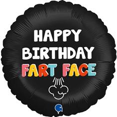Happy Birthday Fart Face Balloons