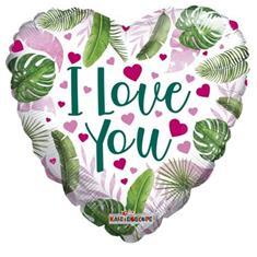 I love you Eco foil balloons