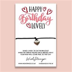 Happy Birthday Lovely Wishstring 