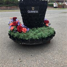 3D Pint of Guinness Funeral Arrangement