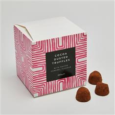 Cocoa Dusted Truffles with Salted Caramel 200g
