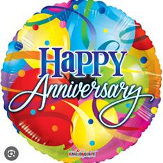 Happy Anniversary Balloon