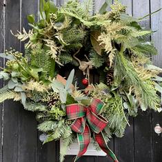 Festive Door Wreath Number 6